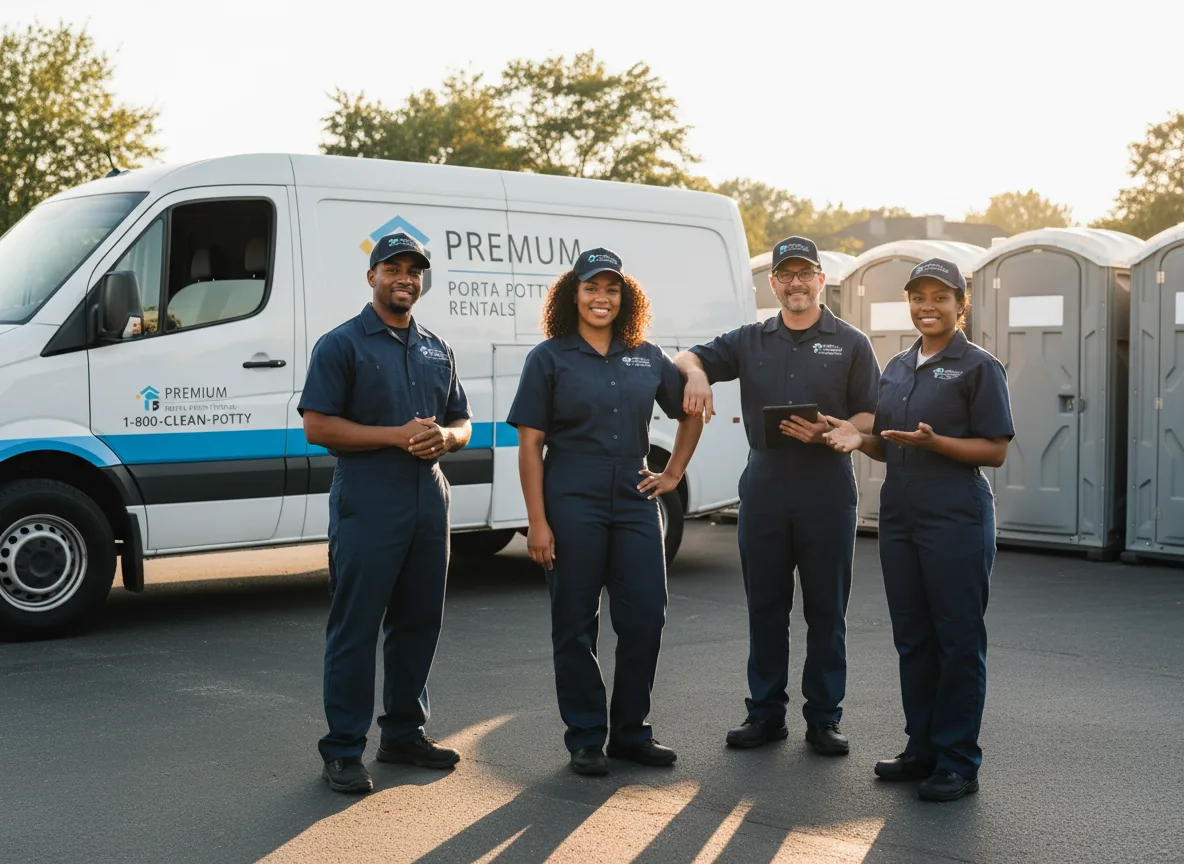 VIP Portable Toilets company in Victoria, IL